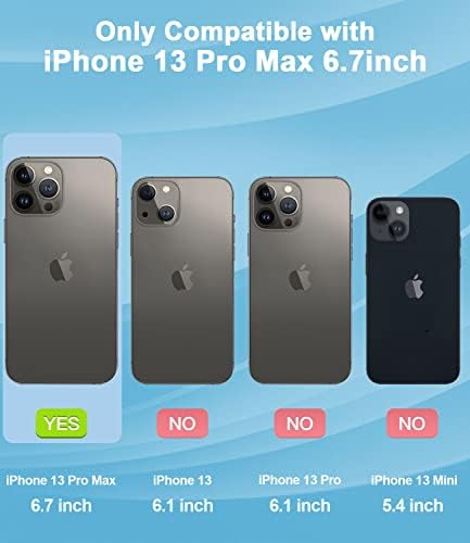 Dewfoam iPhone 13 Pro Max Su Geçirmez Kılıf, [Darbeye Dayanıklı] [Toz Geçirmez] [Ekran Koruyucu ile] Telefon iphone
