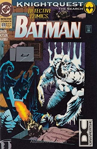Dedektif Çizgi Romanları 670 (2.) VF; DC çizgi romanı / Batman Chuck Dixon
