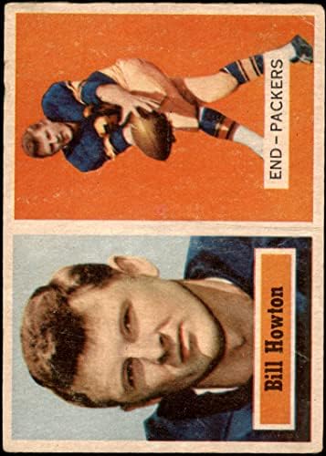 1957 Topps 33 Bill Howton Green Bay Packers (Futbol Kartı) VG + Packers Pirinç
