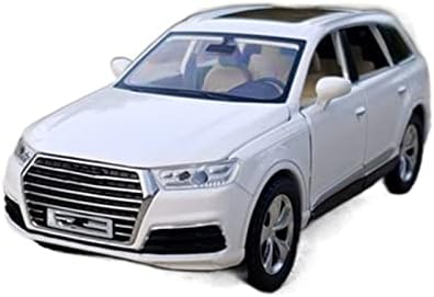 Ölçekli araba modeli Q7 SUV alaşım araba modeli Diecast araçlar Metal araba modeli ses ve ışık hediye 1 : 32 Oranı