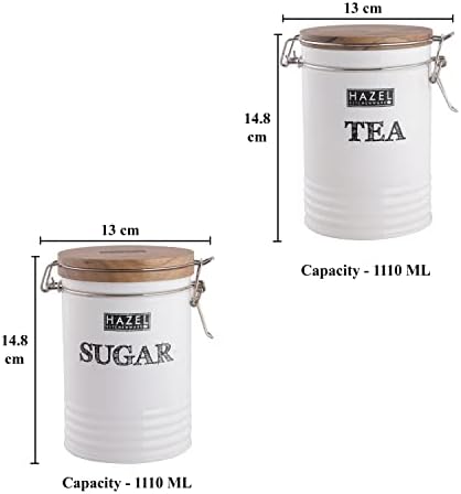 FINDIK çay şekeri Konteyner Seti / çay Tozu saklama kutusu Mutfak / Gıda Sınıfı Konteyner Mutfak Depolama Seti 2
