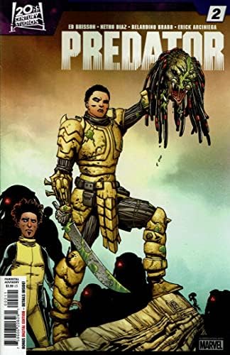 Predator (Marvel, 2. Seri) 2 VF; Marvel çizgi romanı / Ed Brisson
