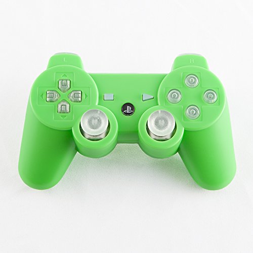 Şeffaf PS3 Özel Denetleyicili Mat Yeşil