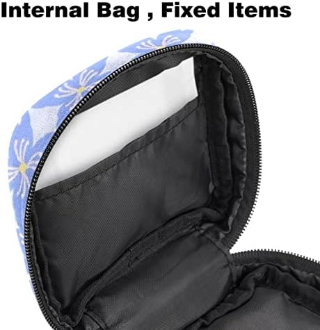 Mavi Doku Adet Dönemi Çantası temizlik peçeteleri saklama çantası Seyahat Tamponlar Çanta Toplamak Kadınsı Bakım Sıhhi