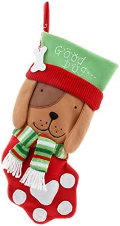Noel Çorap Bez Noel Çorap Çanta ve Noel Asılı Çorap için Parti Dekorasyon ve Noel Karikatür Kırmızı Set Bağımsız Gün