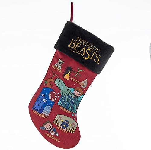 Kurt S. Adler Harry Potter Fantastik Canavarlar Çorabı, Çok Renkli