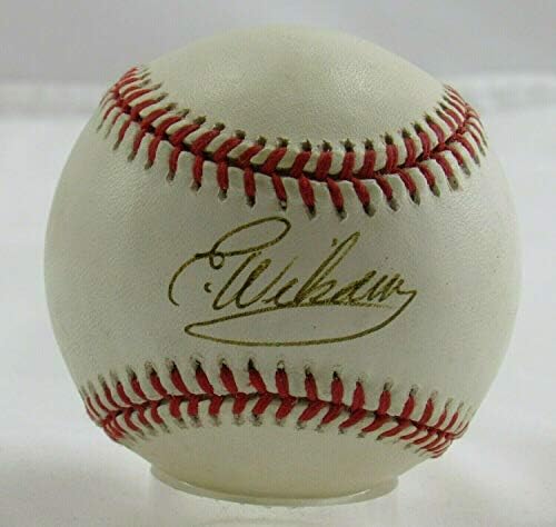 Enrique Wilson İmzalı Otomatik İmza Rawlings Beyzbol B90 - İmzalı Beyzbol Topları