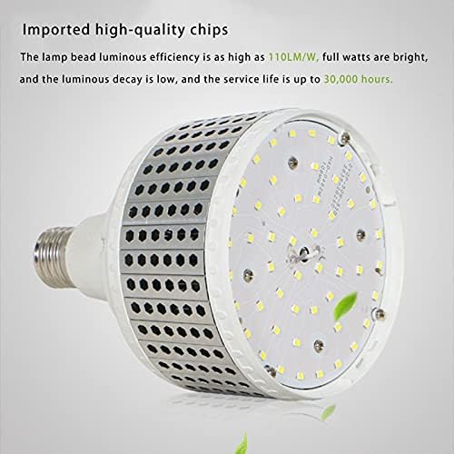 Yeni E27 Fin Tipi Ampul, 100W Yüksek Parlaklık led ışık Ampul 10000 Lümen, Kısılabilir, 220v Enerji tasarruflu lamba