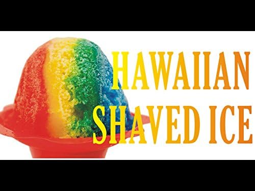 bn2069 Hawaiian Traş Buz Güneş Afiş İşareti Yeni