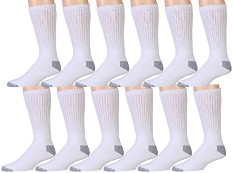 12 Çift Paket Erkek Pamuklu Spor Mürettebat Çorabı, WSD Markalarına Göre Değer Paketi