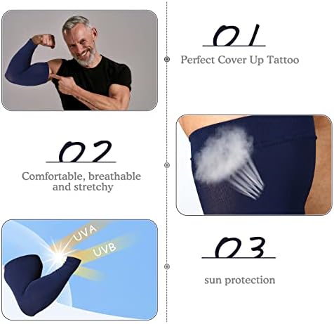 Yeni Artı Boyutu Kol Kollu UV Güneş Koruma Dövme Cover up Sıkıştırma Soğutma kol kapağı Buz İpek Koşu Kollu Boyutu