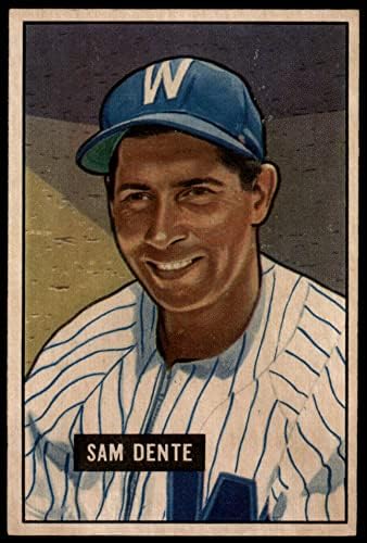1951 Okçu 133 Sam Dente Washington Senatörleri (Beyzbol Kartı) ESKİ / MT Senatörleri