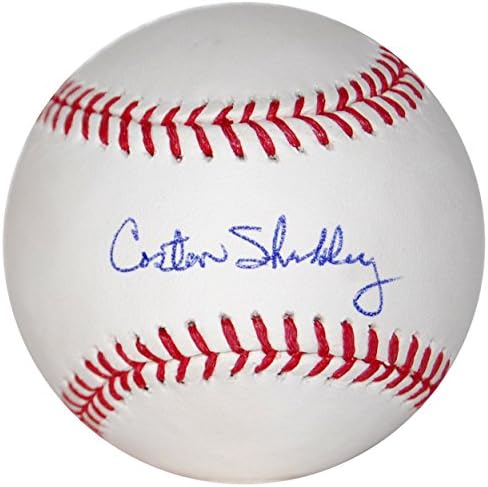 Costen Shockley İmzalı MLB Beyzbol-İmzalı Beyzbol Topları