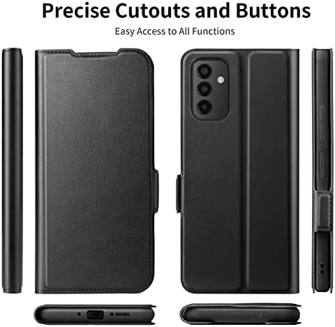Aunote Samsung Galaxy A54 kılıf Cüzdan, Galaxy A54 Flip Case Kart Tutucu, Folio Galaxy A54 cep telefonu kılıfı, Darbeye