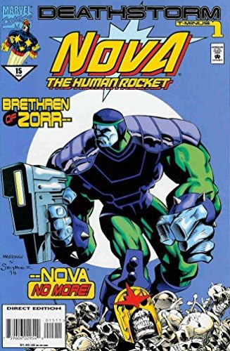 Nova (2. Seri) 15 VF / NM ; Marvel çizgi romanı