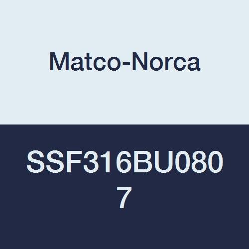 Matco-Norca SSF316BU0807 316SS Dişli Burç Sınıfı 150, 2 x 1-1 / 2