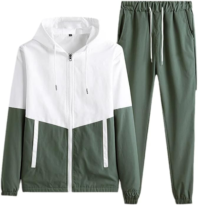 Altın HOROZ Spor Hoodie günlük giysi Bahar erkek Ceket + Pantolon İki Parçalı Hip Hop Sokak Giyim LS-EN8 M