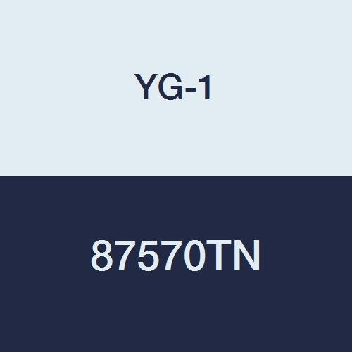 YG - 1 87570TN Karbür Uçlu Değirmen, 3 Flüt, Konik, Kalay Kaplı Kaplama, 3 Uzunluk