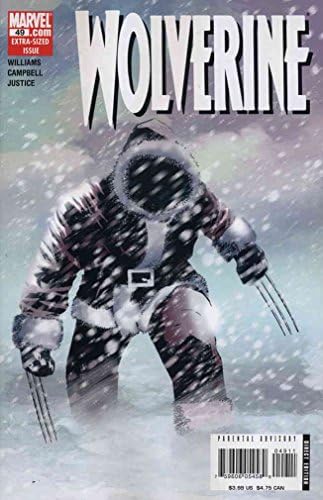 Wolverine (Cilt. 3) 49 VF ; Marvel çizgi roman / Noel Baba Kapağı