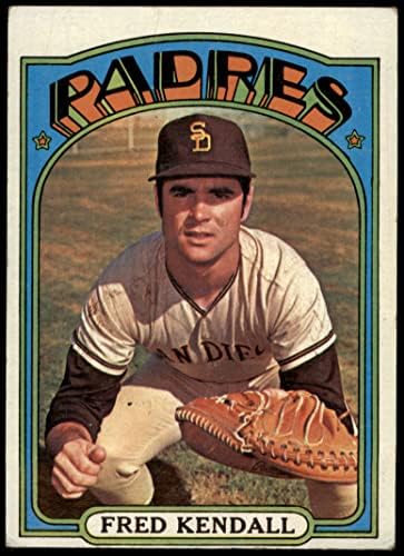 1972 Topps 532 Fred Kendall San Diego Padres (Beyzbol Kartı) İYİ Padres