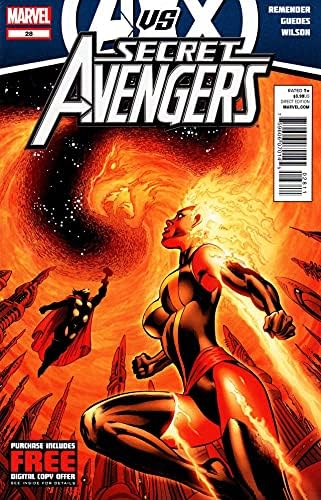 Gizli Yenilmezler 28 VF / NM; Marvel çizgi romanı / Rick Remender Yenilmezler vs X-Men