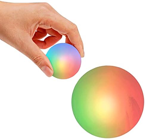 blinkee LED Darbe Aktif Kabarık Topu Hentbol veya Raketbol için Çok Renkli | 1.5 inç Boyut / Sipariş Edilen Miktar