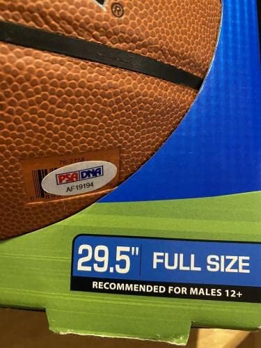 Luka Doncic Dallas Mavericks İmzalı NBA Topu PSA DNA İmzalı Basketbol Topları