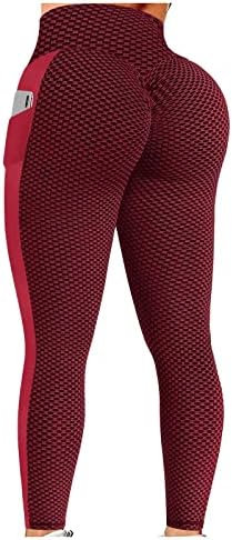 MIASHUI Yoga Pantolon Cepler Yüksek Bel Atletik Yoga Koşu Egzersiz kadın pantolonları Tayt Spor Yoga Pantolon Kadınlar