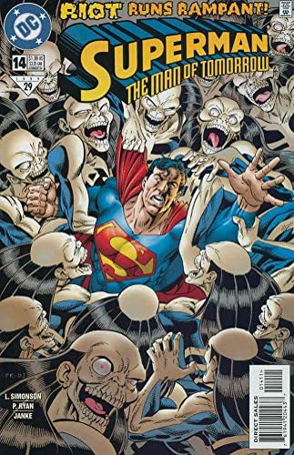 Süpermen: Yarının Adamı 14 VF / NM; DC çizgi roman / Sondan Bir Önceki Sayı