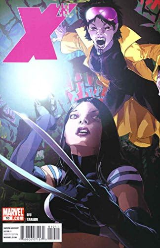 X-23 (3. Seri) 10 VF/NM; Marvel çizgi romanı / Marjorie Liu Yıldönümü