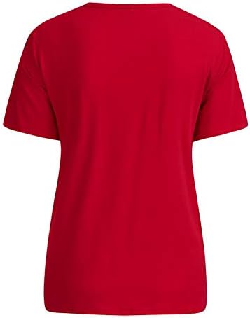 Tişörtleri Gömlek Erkekler için, 2023 sevgililer Günü T-Shirt Sevimli Mektup Baskı Yaz Tee Üstleri Gevşek Rahat Kısa