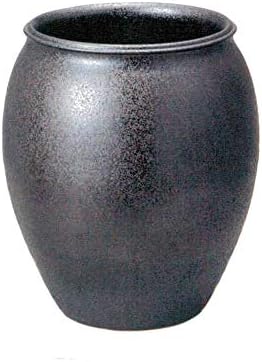 ヤマ庄陶器 Shigaraki Eşya Parlaklığı G Şemsiye Standı, 約径36. 0 × 高41. 0cm, Siyah vb